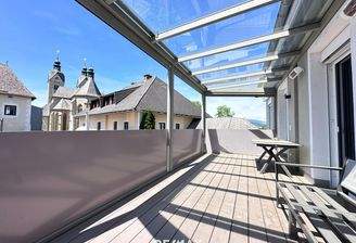 Terrasse mit Ausblick auf den Dom