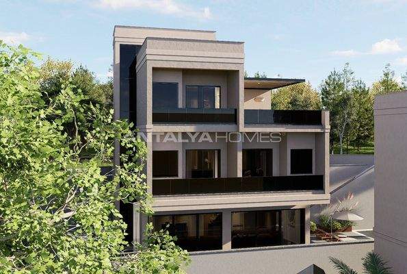 Detached 4-Bedroom Sea View Villa with Pool in Alanya