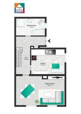 Grundriss Erdgeschoss