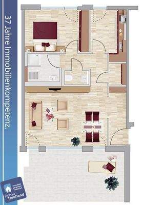 Einrichtungsbeispiel Whg. 3.19