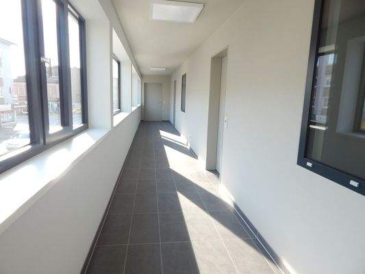 Zugang zu den Wohnungen