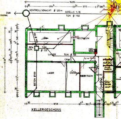 Grundriss KG Bestand