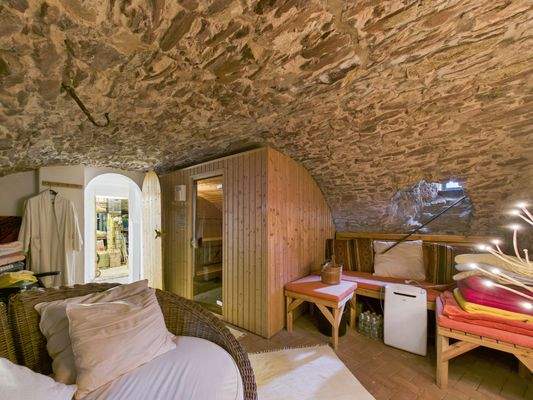 Gewölbekeller mit Sauna