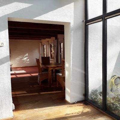 Blick vom Wintergarten