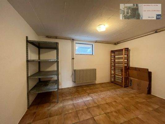 Keller nur für diese Wohnung/ beheizbar