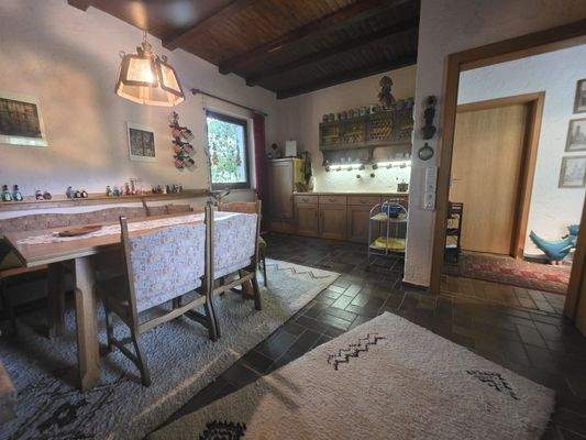 Wohnbereich mit Küche