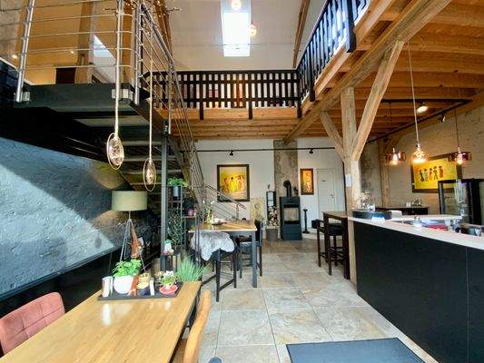 Hofcafe EG mit Theke