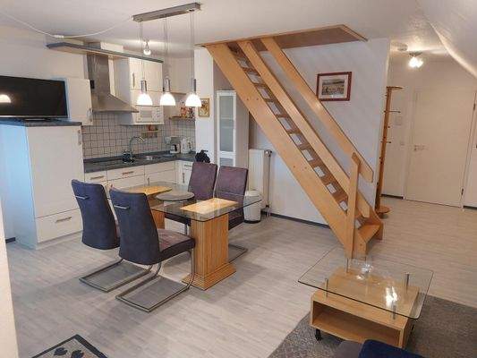 Essbereich mit Küchenzeile