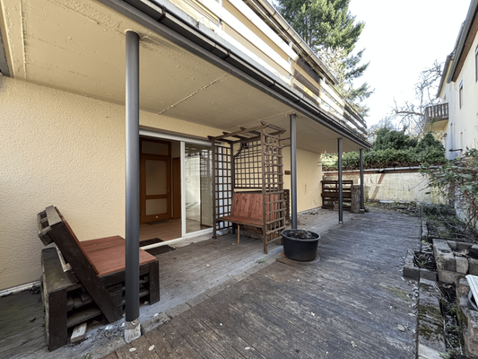 Terrasse Wohnung 1 Hinterhaus 