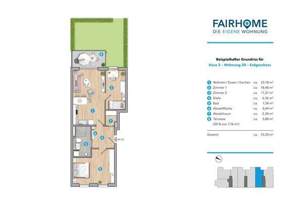 Am Glessener Feld_FAIRHOME_Haus 3_Grundriss_Wohnun