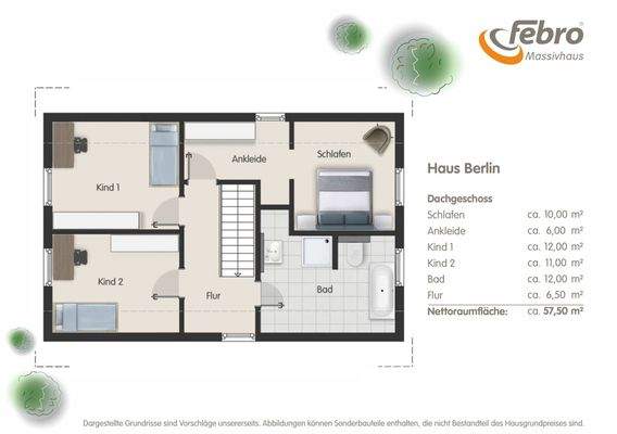 Grundriss Obergeschoss