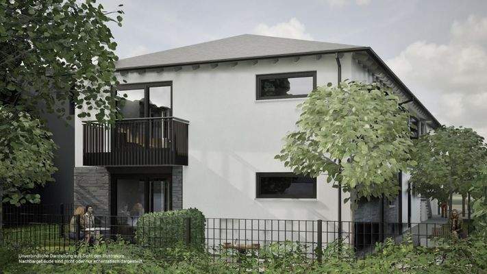 Rennbahn 8 - Ostansicht