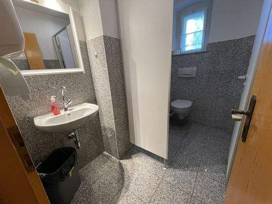 WC für die Gäste vom Lokal