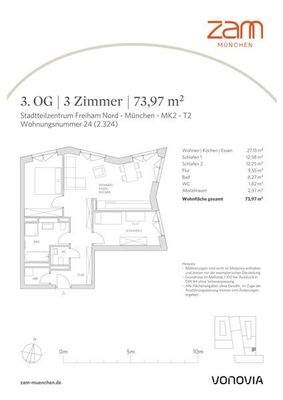 13 Grundrissbeispiel 2D
