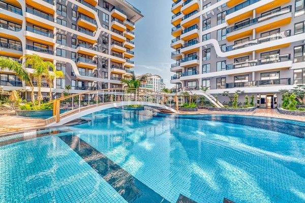 Chic Flats with Smart Home Systems in Alanya