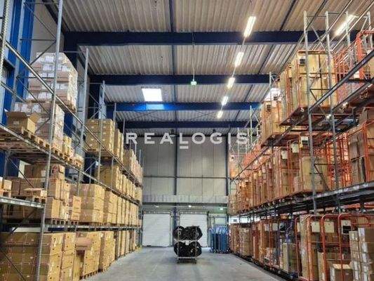 Innenansicht Hochregal Lager