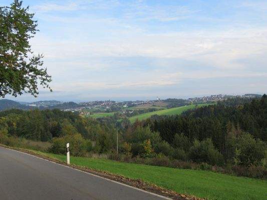 Ausblick von der Straße 