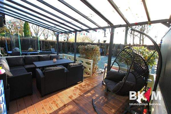 Überdachte Terrasse