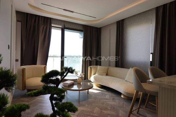 Flats with Large Spaces in Mersin with Nature and Sea Views