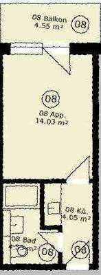 Grundriss App. 8