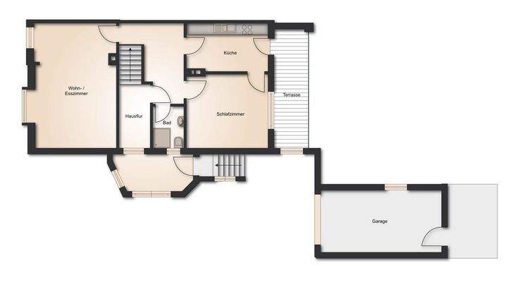 Grundriss Wohnung EG