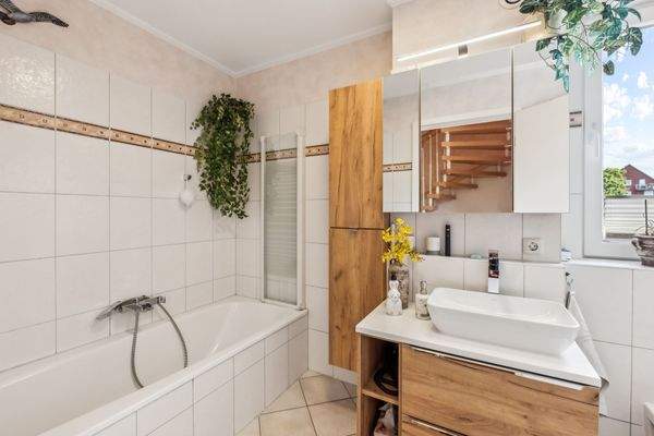 Badezimmer im Obergeschoss