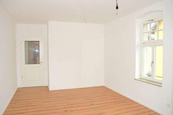 Wohnzimmer mit Fußbodenheizung