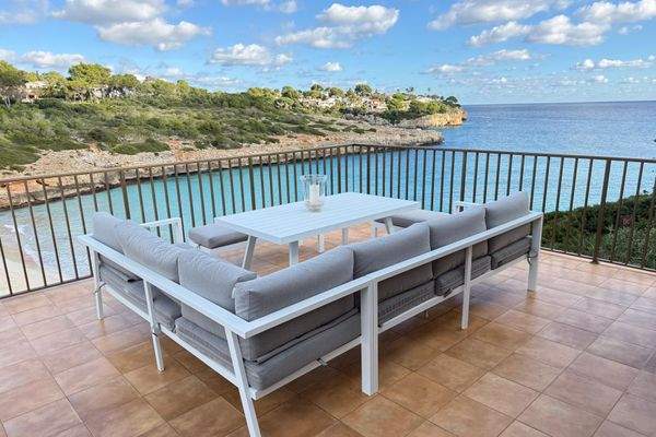 Balkon mit Meerblick