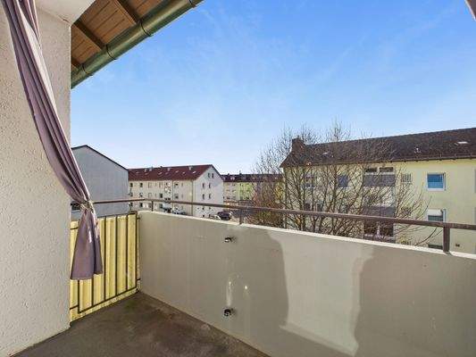 Balkon nach Südwesten