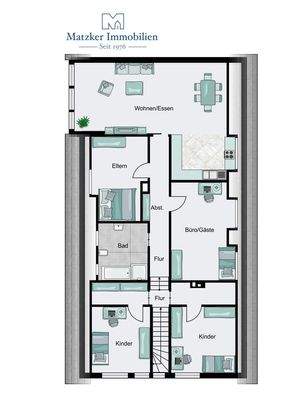 Obergeschoss Wohnung