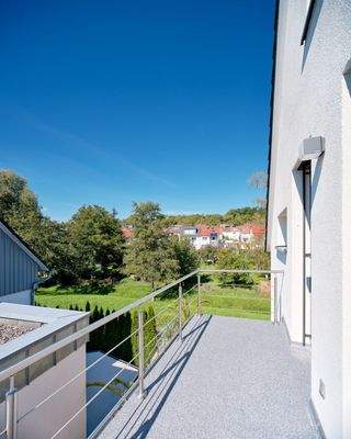 Balkon Kinder-/Gästezimmer