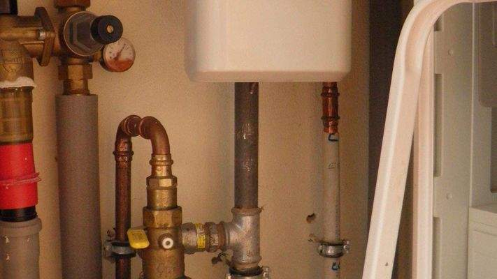 Hausanschlußraum, Gaszähler  