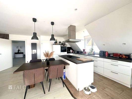 Blick in die Küche OG