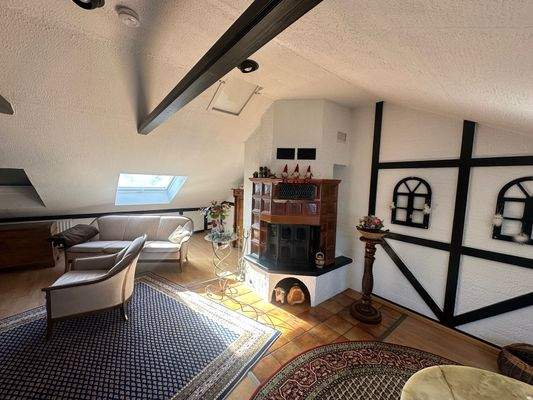 Kamin- oder Altelierzimmer