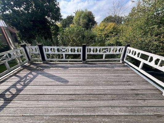Dachterrasse über Wintergarten