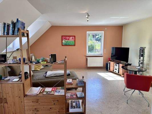 Wohnbereich im Dachgeschoss