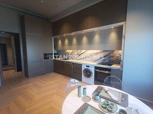 Elegant Flats with Community Pool in Kağıthane Istanbul
