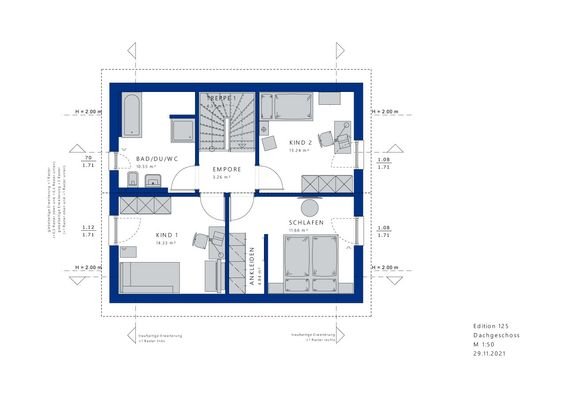 Grundriss DG