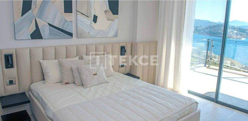 Residence Apartments in a Beachfront Project in Bodrum Türkbükü