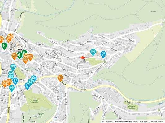 Geolyzer Kartenausschnitt