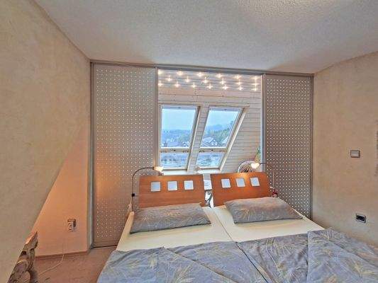 Schlafzimmer im Dachgeschoss