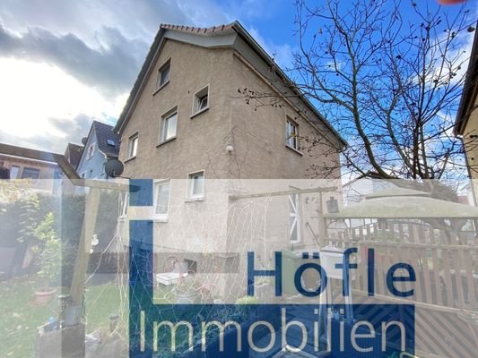 Hausrückseite