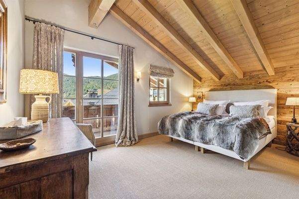 Eines der Schlafzimmer ...