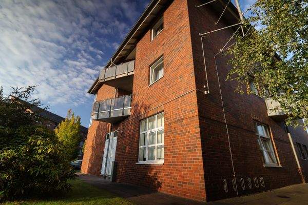 rückwärtige Gebäudeansicht