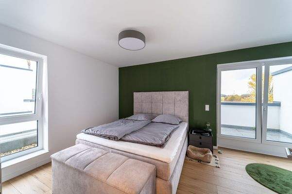 Schlafzimmer Staffelgeschoss