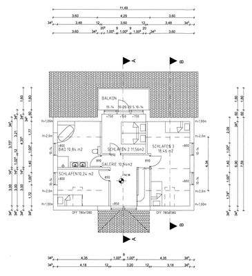 Grundriss - Dachgeschoss