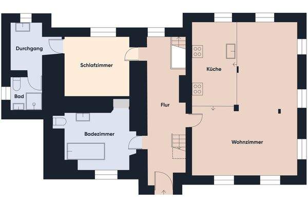 Grundriss ohne Maßstab EG