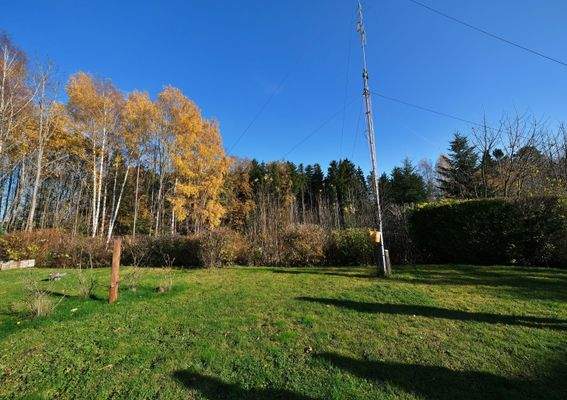 Garten mit Waldblick