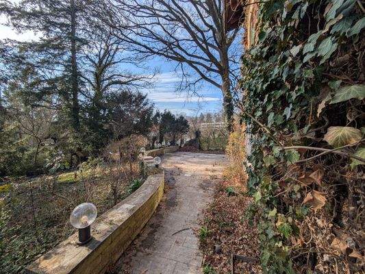 Terrasse Blick nach Norden