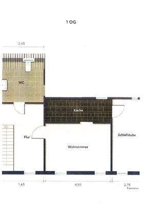 Grundriss 1 Obergeschoss